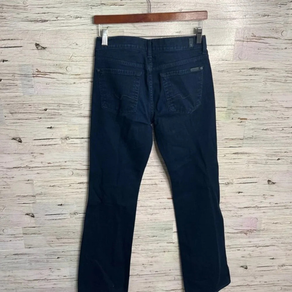 7 for all mankind blue bootcut jeans size 27 - Picture 6 of 6